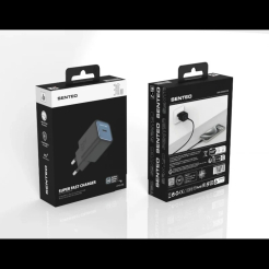 МЗП 1Port SENTEO Z-16 USB-C PD 30W (CE Сертифікат) black