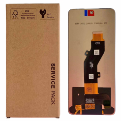 Дисплей Tecno Spark 30 4G black, без рамки, Service Pack Original