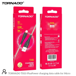 Кабель Tornado TX10 2.4A USB to Micro 1m black