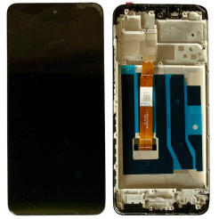 Дисплей Realme C55 black, с рамкой, Service Pack Original