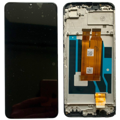 Дисплей Realme C61 | Note 60 black, с рамкой, Service Pack Original