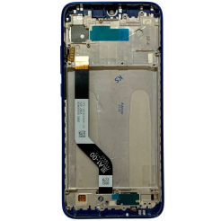 Дисплей Xiaomi Redmi Note 7 | Redmi Note 7S | Note 7 Pro blue, с рамкой, Original (PRC)