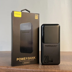 Power Bank Tornado PB02 20000mAh 20000mAh PD | QC 22.5W 2USB black
