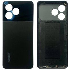 Задняя крышка Realme C51 black (без стекла камеры)