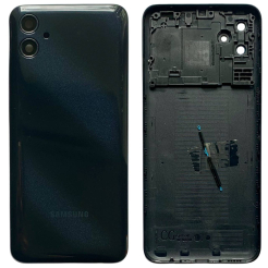 Задняя крышка Samsung A042 Galaxy A04e 2022 black (со стеклом камеры)