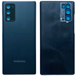 Задня кришка Samsung N980 Galaxy Note 20 black (зі склом камери)