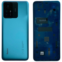 Задня кришка Xiaomi Redmi Note 12S blue (зі склом камери)