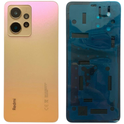 Задня кришка Xiaomi Redmi Note 12 4G gold (зі склом камери)