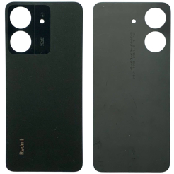 Задня кришка Xiaomi Redmi 13C 4G black (без скла камери)