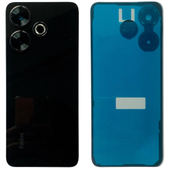 Задня кришка Xiaomi Redmi 13 black (зі склом камери)