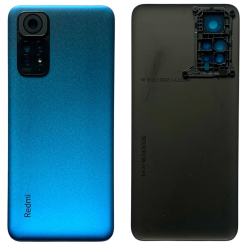 Задня кришка Xiaomi Redmi Note 11S (Camera 108MP) twilight blue (зі склом камери)