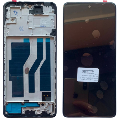 Дисплей Xiaomi Redmi Note 10 Pro | Note 10 Pro Max black, з рамкою, INCELL