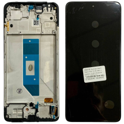 Дисплей Xiaomi Redmi Note 14 4G black, з рамкою, OLED (Global ver. Розмір 159*74mm)