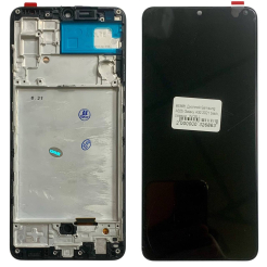 Дисплей Samsung A325 Galaxy A32 2021 black, з рамкою, INCELL