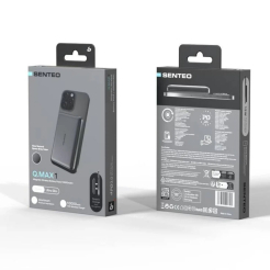 Power Bank SENTEO Q.MAX 1 10000mAh 15W MagSafe space gray