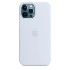 Чехол Silicone Case 1:1 for iPhone 12 | iPhone 12 Pro with MagSafe animation, capri blue