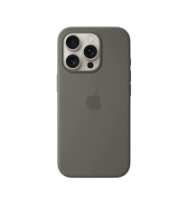 Чехол Silicone Case 1:1 for iPhone 16 Pro Max with MagSafe animation, gray (с кнопкой камеры)