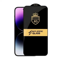 Захисне скло 6D OG Crown iPhone 15 Pro Max black (без упаковки)