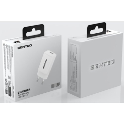 МЗП 1Port SENTEO S-01 USB QC3.0 18W (CE Сертификат) white