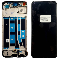 Дисплей OPPO A78 4G (CPH2565) black, з рамкою, OLED