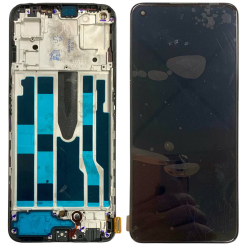 Дисплей OPPO Reno 7 5G (CPH2371) black, з рамкою, OLED