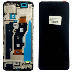 Дисплей Tecno Spark 30C black, з рамкою, Original (China)