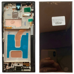 Дисплей Samsung S908B Galaxy S22 Ultra black, з рамкою, INCELL