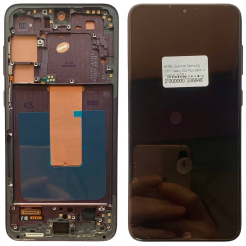 Дисплей Samsung S916 Galaxy S23 Plus black, з рамкою, INCELL