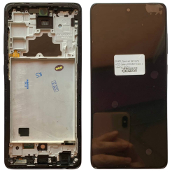 Дисплей Samsung A725 Galaxy A72 2021 black, з рамкою, INCELL