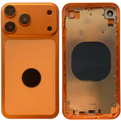 Корпус iPhone Xr orange в формі iPhone 17 Pro , High Quiality