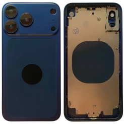 Корпус iPhone X blue в формі iPhone 17 Pro, High Quiality