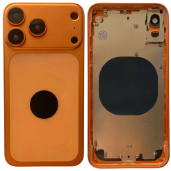 Корпус iPhone X orange в формі iPhone 17 Pro, High Quiality