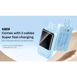 Power Bank REMAX RPP-581 20000mAh із вбудованими кабелями