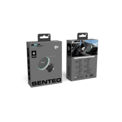 Автотримач з бездротовим ЗП SENTEO M2 Mag Pro series with MagSafe 15W вентиляційну решітку silver