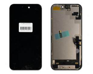 Дисплей iPhone 16 black, з рамкою, 60Hz DD-OLED