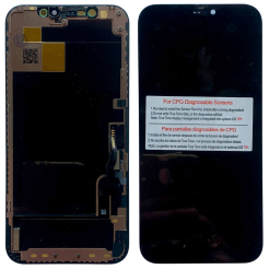 Дисплей iPhone 12 | iPhone 12 Pro black, з рамкою, CPG Soft OLED (без помилки)