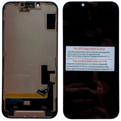Дисплей iPhone 14 black, з рамкою, CPG Soft OLED (без помилки)