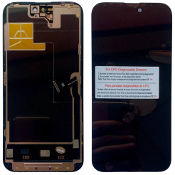 Дисплей iPhone 14 Pro Max black, з рамкою, CPG Soft OLED 120Hz (без помилки)