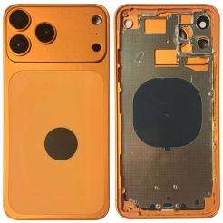 Корпус iPhone 11 Pro Max в формі iPhone 17 Pro Max orange, High Quiality