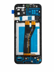 Дисплей Samsung M146B Galaxy M14 5G black, с рамкой, спикером, вибро, Original Self Welded