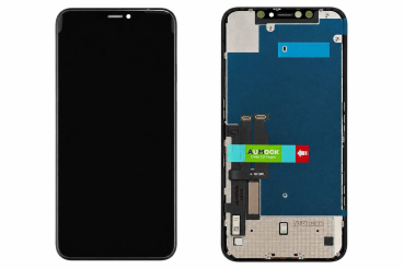Дисплей iPhone Xr black, з рамкою, AUMOOK HD Pro INCELL