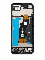 Дисплей Tecno Spark Go 1 black, з рамкою, Original Self Welded