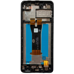 Дисплей ZTE Blade A36 | Blade A56 black, з рамкою, Original Self Welded