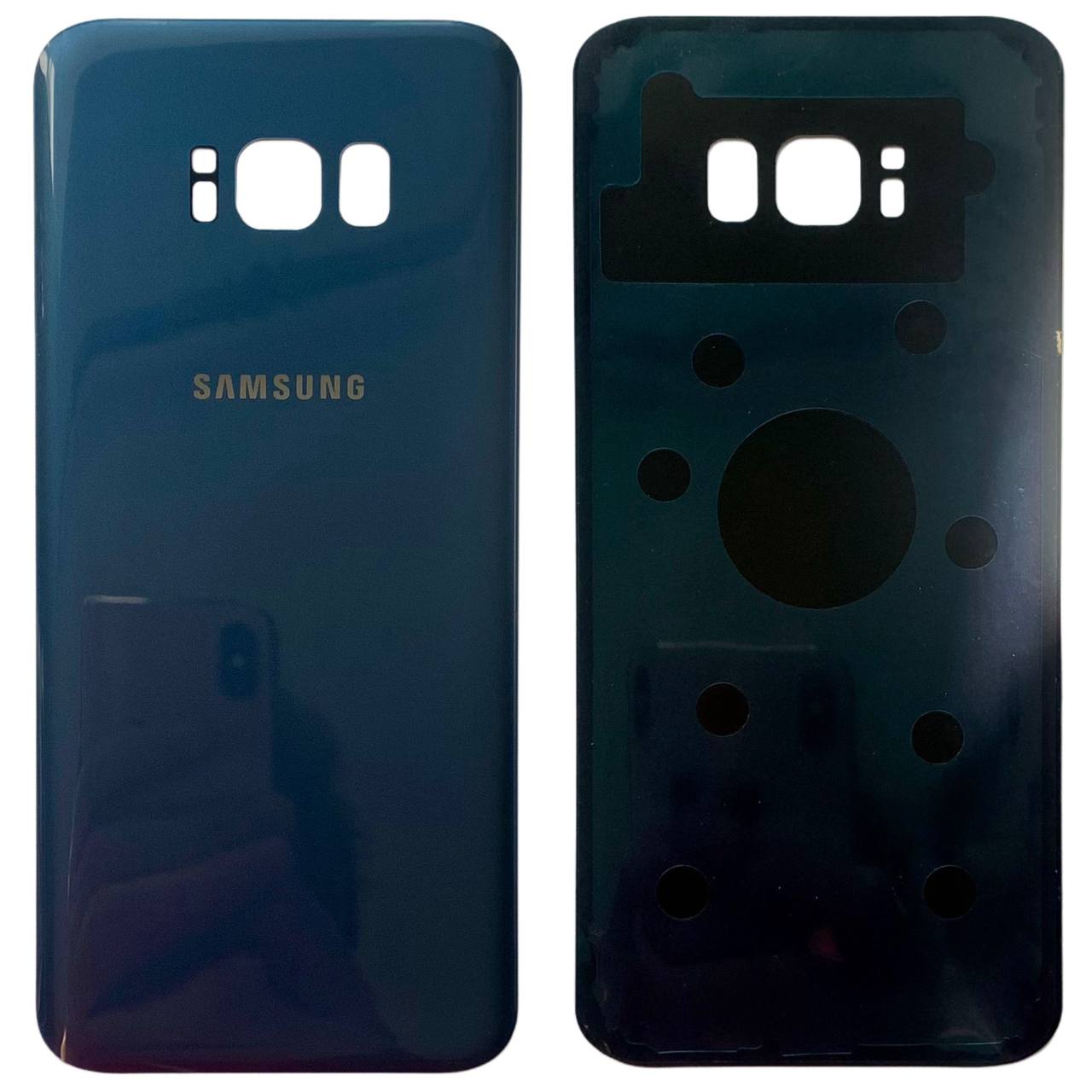 Задня кришка Samsung G955 Galaxy S8 Plus blue (без скла камери)