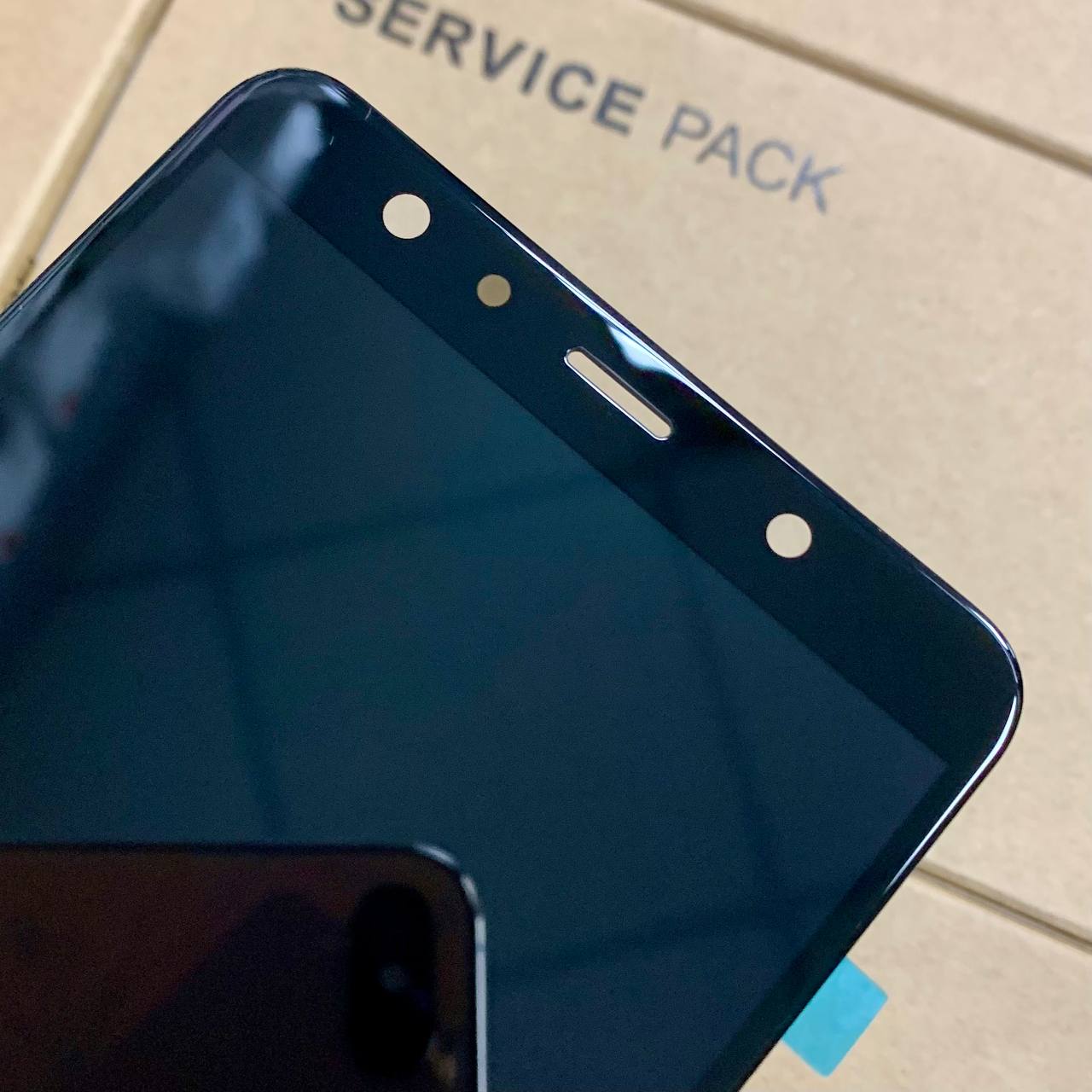 Дисплей Samsung A750 Galaxy A7 2018 black, без рамки, OLED