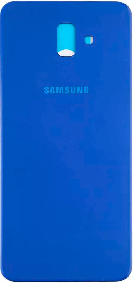 Задня кришка Samsung J610 Galaxy J6 Plus 2018 blue (без скла камери)