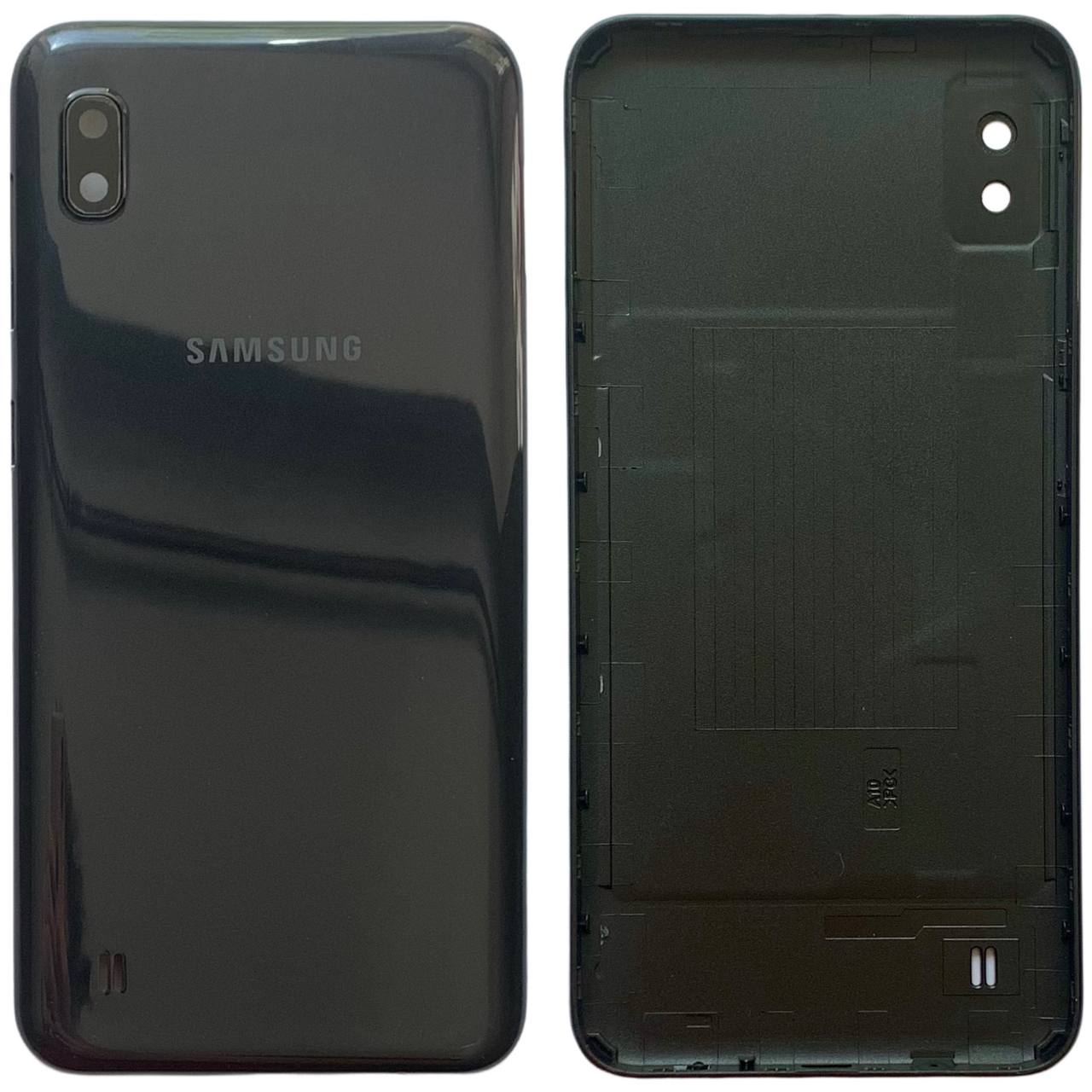 Задняя крышка Samsung A105 Galaxy A10 2019 white (со стеклом камеры)