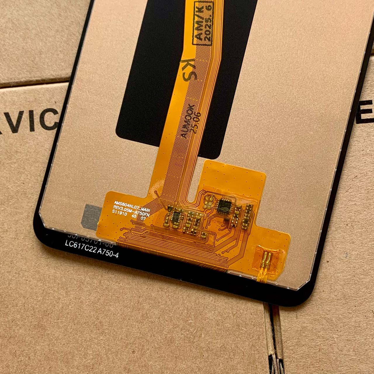 Дисплей Samsung A750 Galaxy A7 2018 black, без рамки, IPS