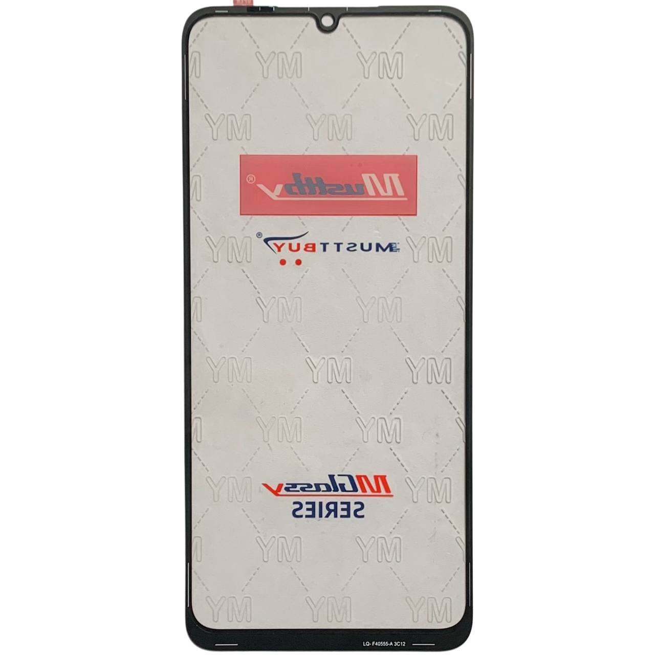 Скло дисплея Samsung A055 Galaxy A05 2023 black, з OCA плівкою (Musttby)