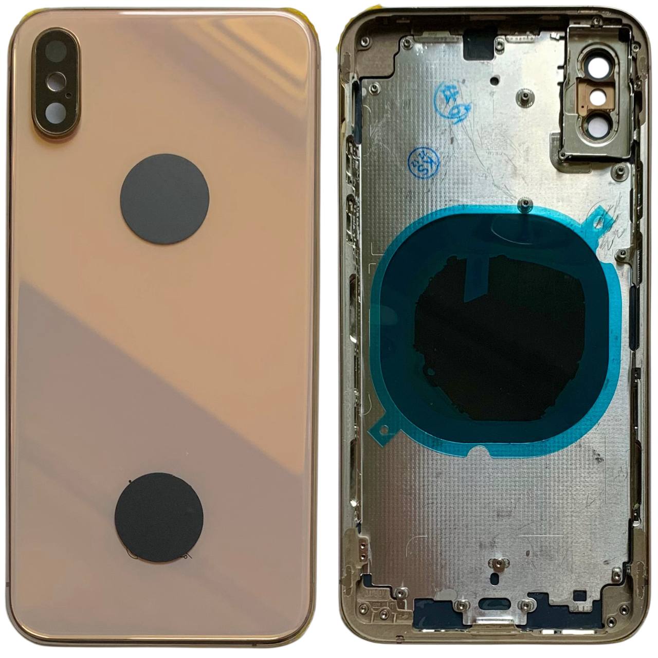 Корпус iPhone Xs gold ver. EU, High Quiality